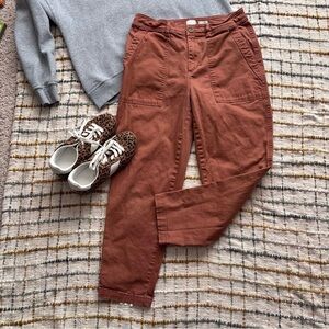 a new day Terracotta high waist Stretch Women’s Pants size 10